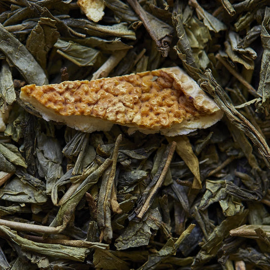 EARL GREEN koffeinmentes zöld tea bergamotttal - 50 g